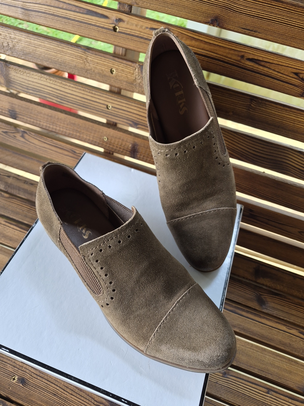 Korks, Suede Slip-On .new - Picture 2 of 3